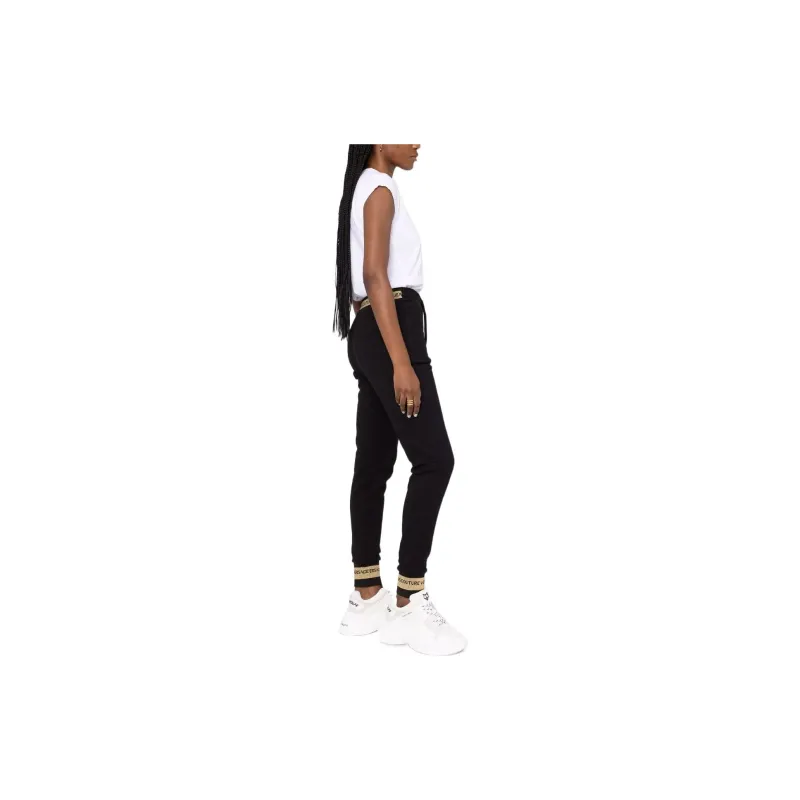 VERSACE JEANS COUTURE SS22 Jogger Sweatpants Women's Black-3