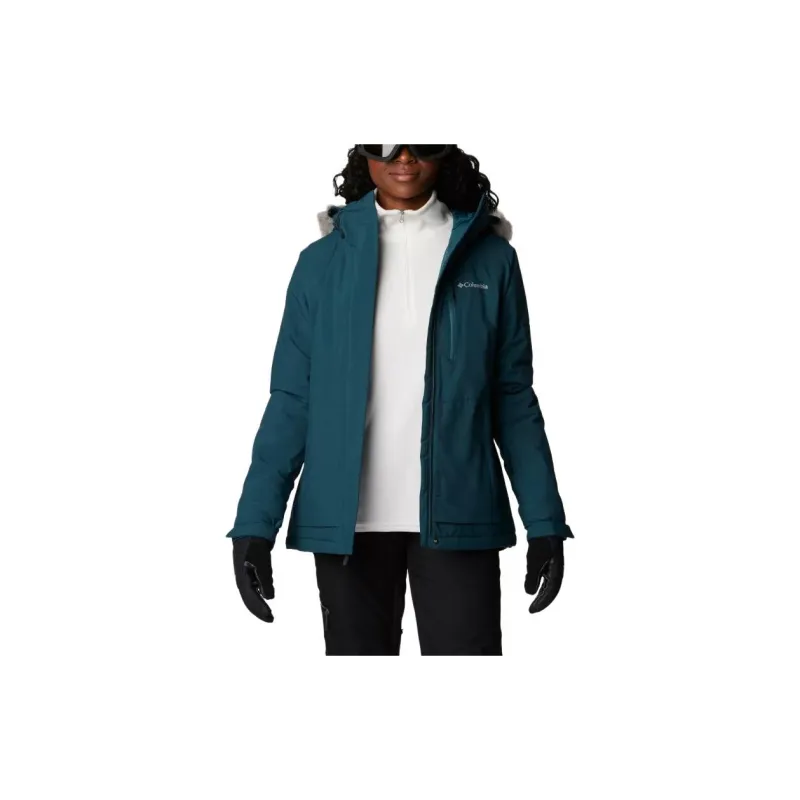 Columbia Puffer Jackets Women's Peacock Green-2