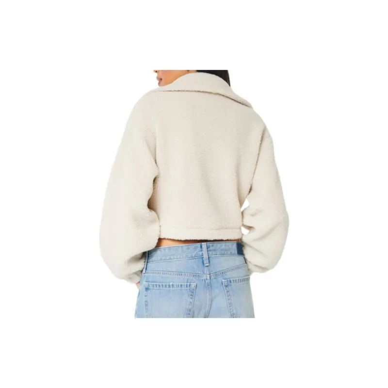 Hollister Jackets Coats Women's Cream-2