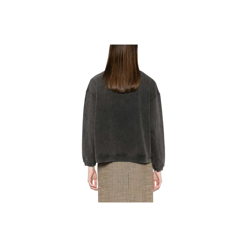 BIMBA Y LOLA Logo-print Cotton Sweatshirt-4