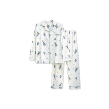 WANANNI Pajama Set Women's White