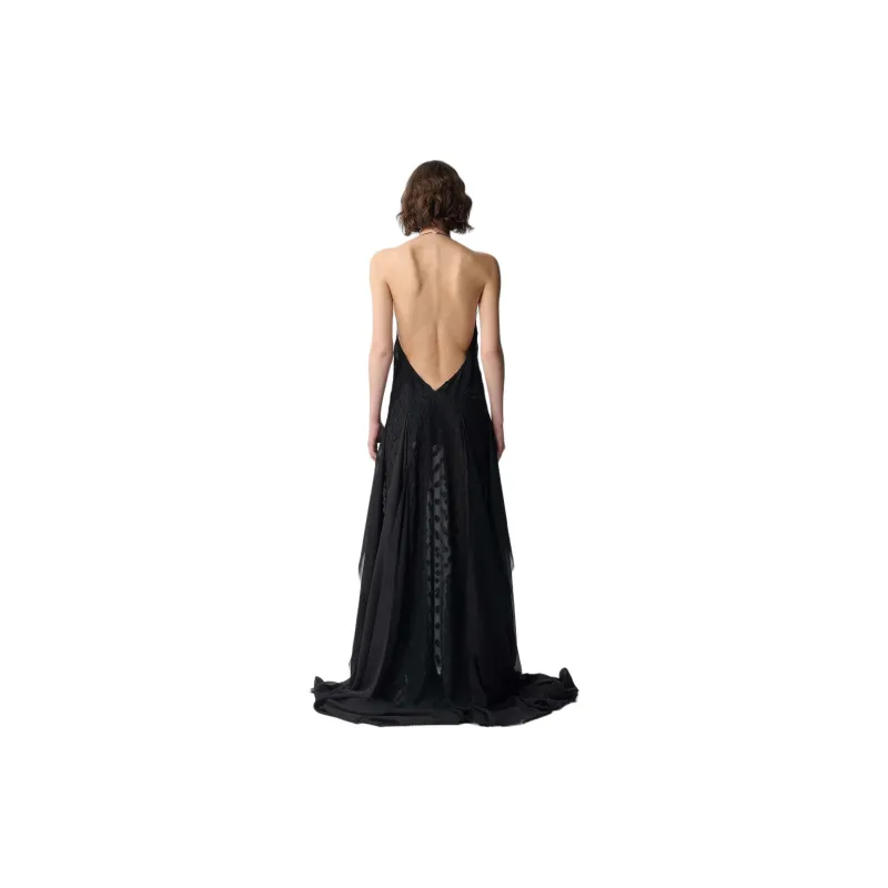 Ann Demeulemeester Slip Dress Women's Black-2