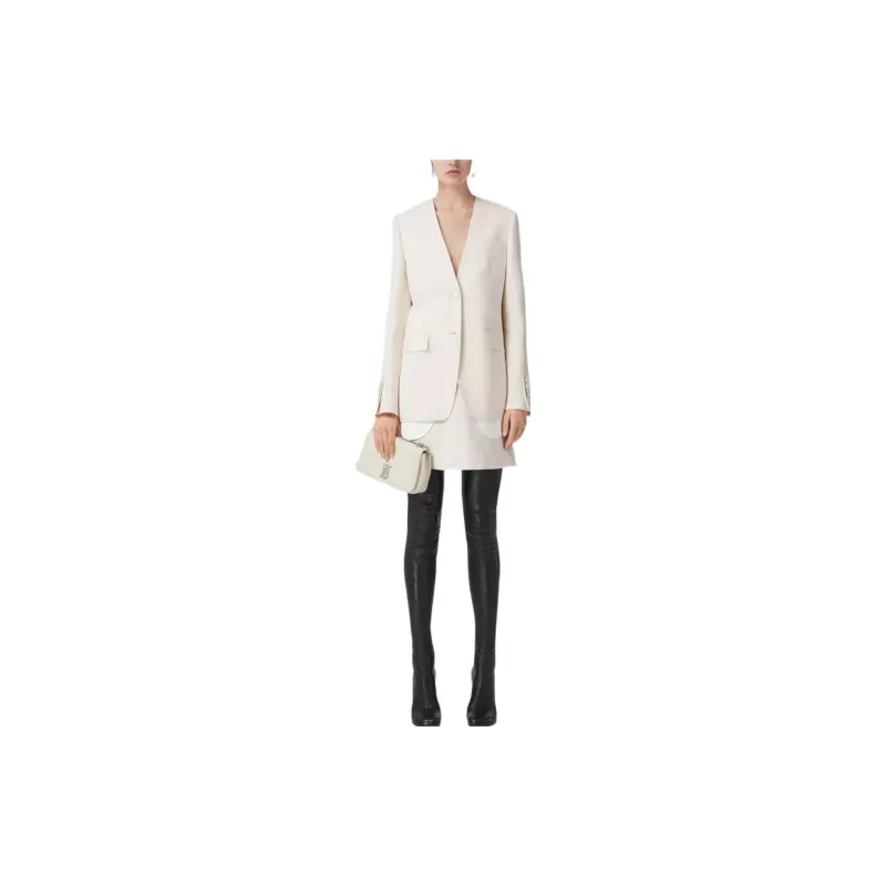 Burberry Casual Short Skirts Women's White-1