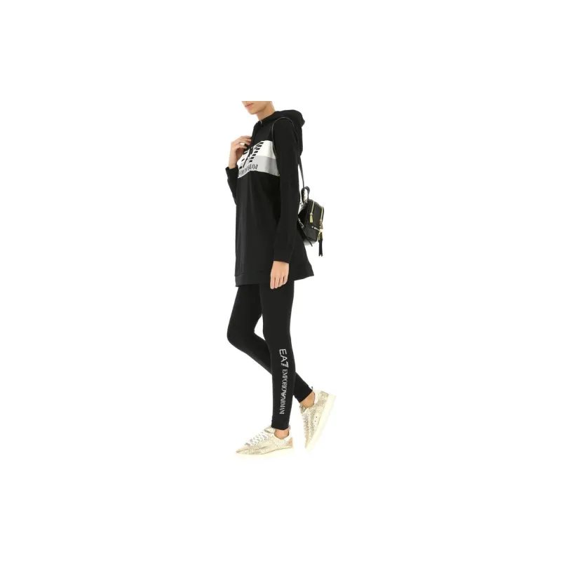 EMPORIO ARMANI EA7 Sweatshirt Set Women's Black-1