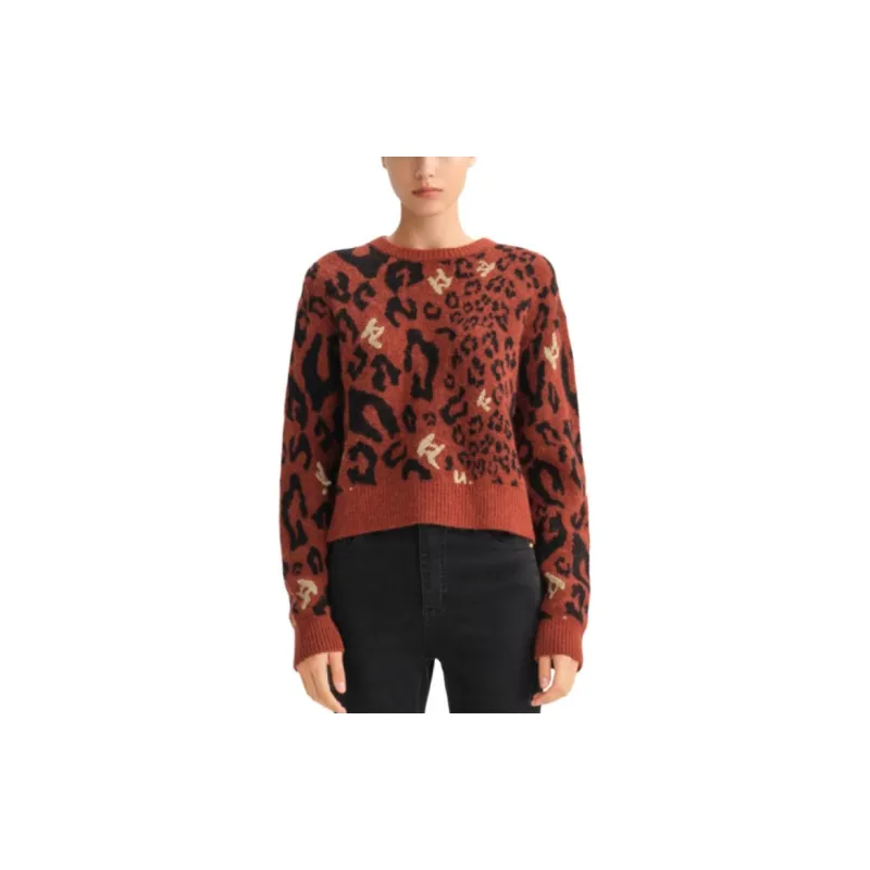 KARL LAGERFELD FW23 Knitwear Women's Red-1