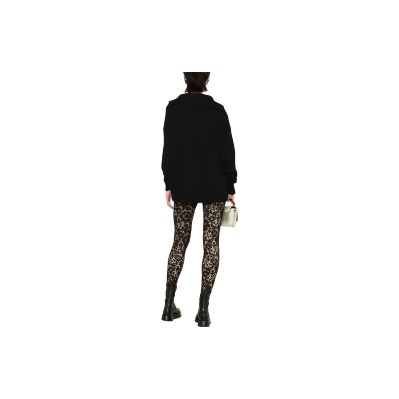 Valentino Leggings Women's Black-2