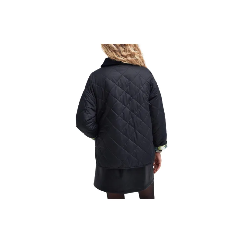 BARBOUR Reversible Quilted Jacket Jackets Coats Women's Black-1
