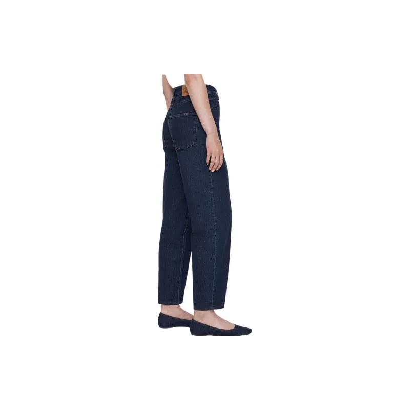 TOTEME High waist Cropped Jeans-3