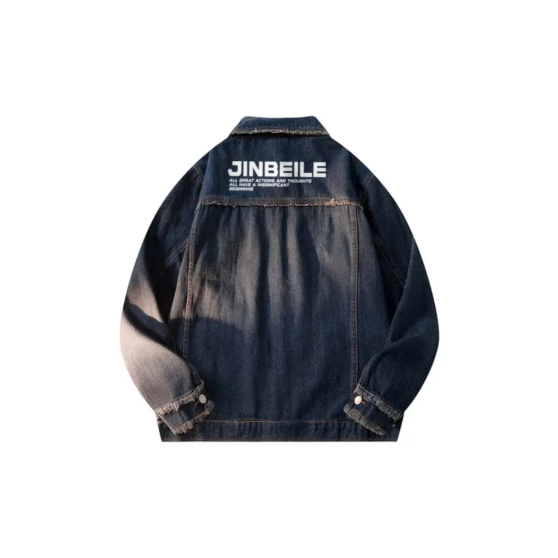 JINBEILE Denim Jackets Unisex-6