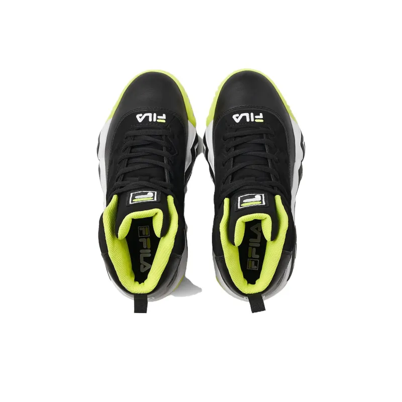 FILA KIDS MB Anti Slip Wear Resistant High Top Children's Basketball Shoes Green Kids'-3