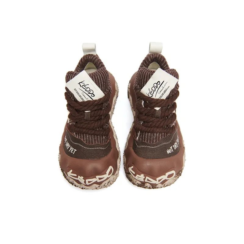 KEDDO Paint Is Not Dry Low-Top Chunky Sneakers Unisex-3