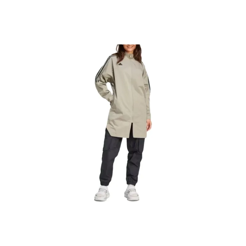 Adidas Free Shipping With AdiClub Tiro 3-Stripes Snap-Button Woven Coat-1