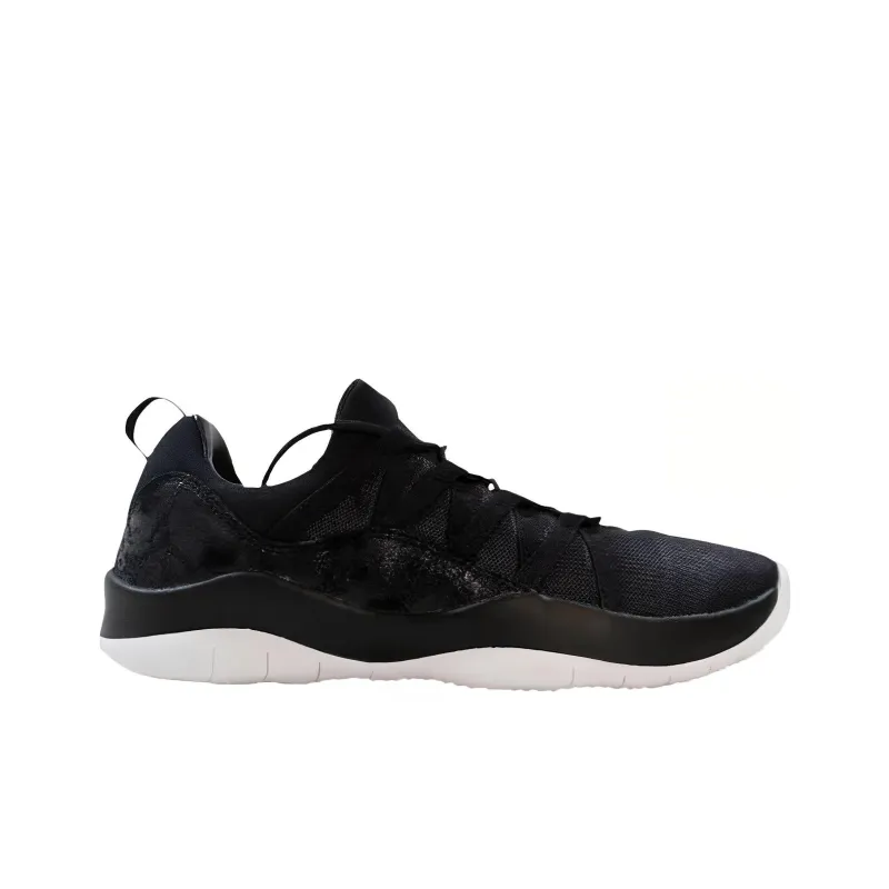 Jordan Deca Fly Premium Cushioning, Wear Resistant Low Top Children's Basketball Shoes Black Teenagers-1