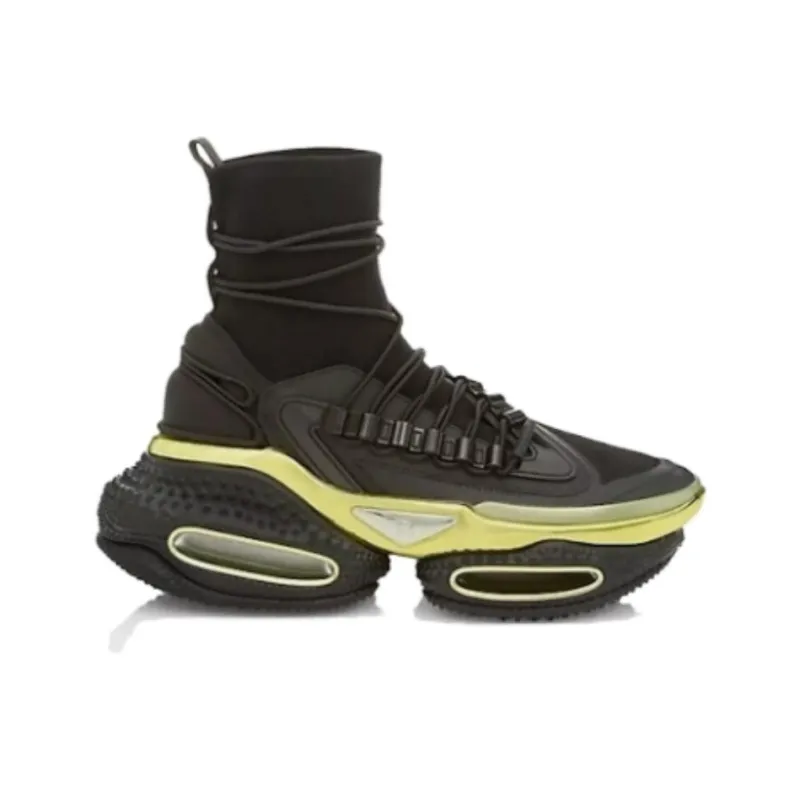 BALMAIN B-Bold Runner Casual Shoes Men's Black-1