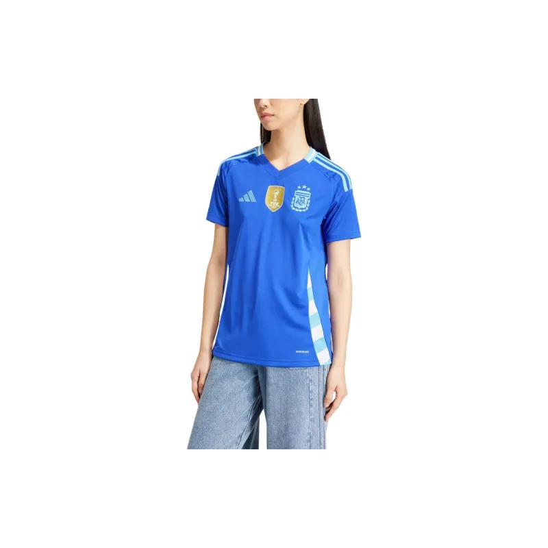 Adidas Soccer ARGENTINA 24 AWAY JERSEY Soccer Jerseys Women's Blue-2