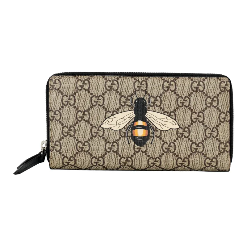 GUCCI Canvas Wallet Men's Ebony/Black-0