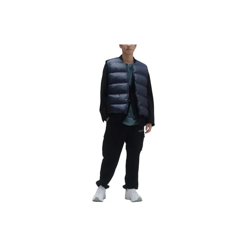 New Balance Met24 Down Vest Vest Men's Marine Blue-5