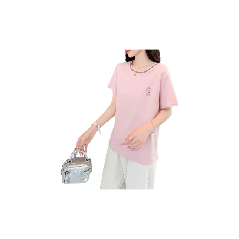Juden Choi T Shirt Women's Pink-3