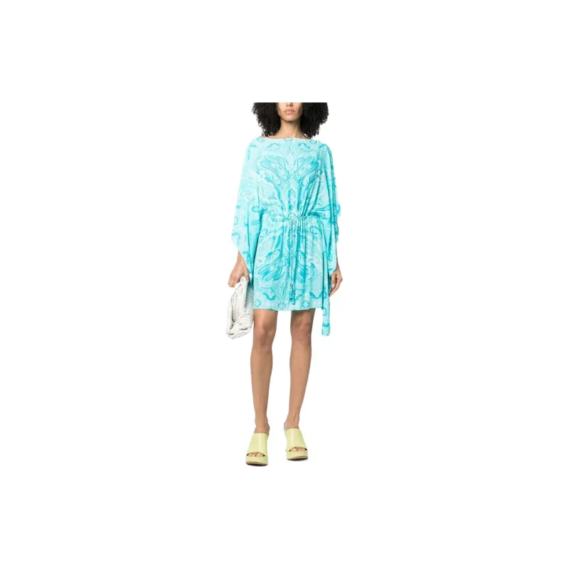 ETRO Paisley Sunburst Mini Dress-2