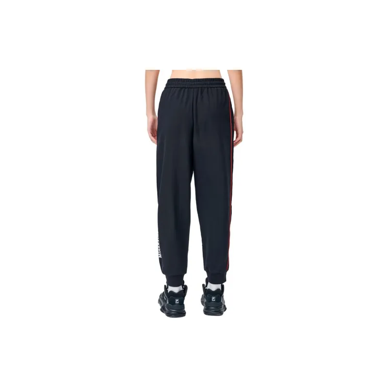 Mihara Yasuhiro X FILA MIHARA YASUHIRO Collaboration Collection Knitted Sweatpants Women's Jet Black-3