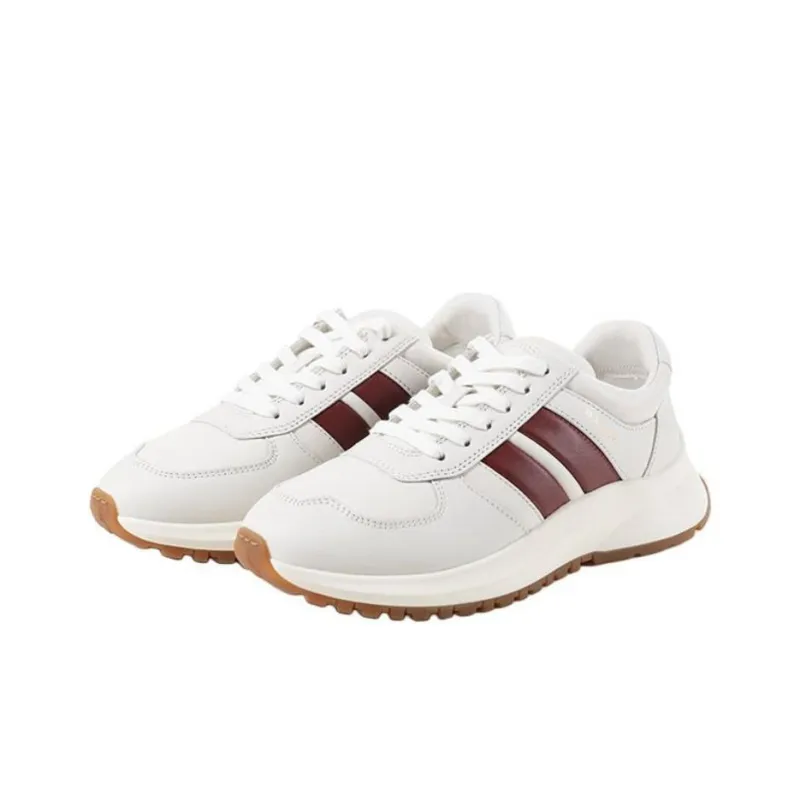BALLY Darsyl Striped Leather Sneakers Women's-3