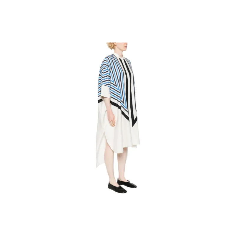 JOSEPH Dania Striped Shirtdress-2