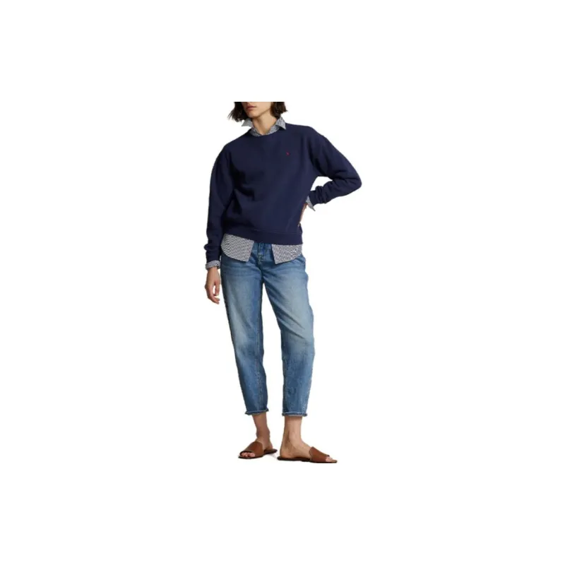 Polo Ralph Lauren SS23 Sweatshirt Women's Marine Blue-2