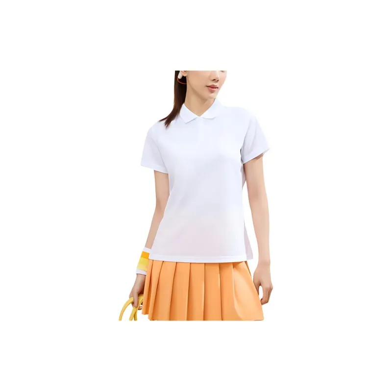 361° Polo Shirt Women's Raw White-1