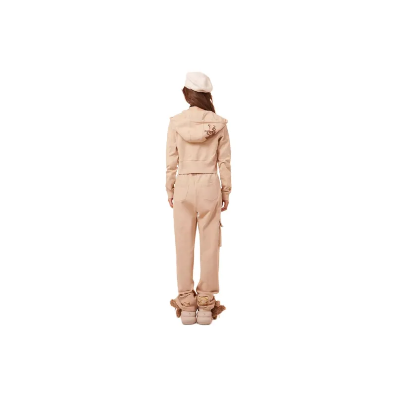 LALABOBO Sweatshirt Women's Apricot-1