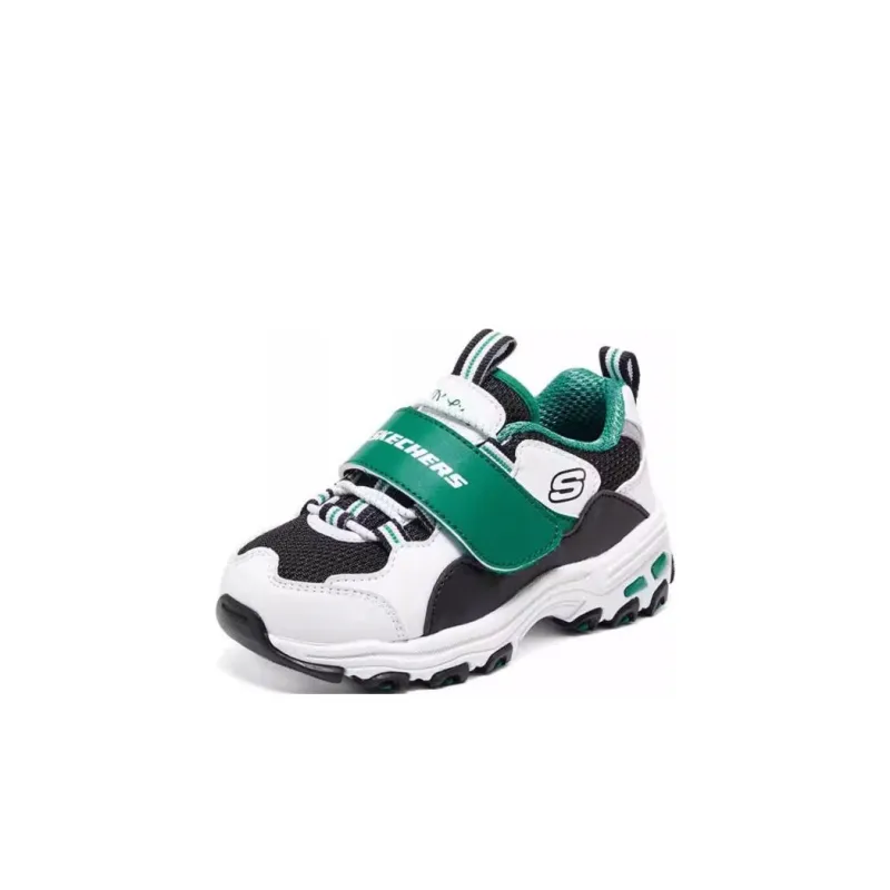 Skechers Cushioning, Wear Resistant Low Top Toddler Shoes Green Infant And Toddler-2