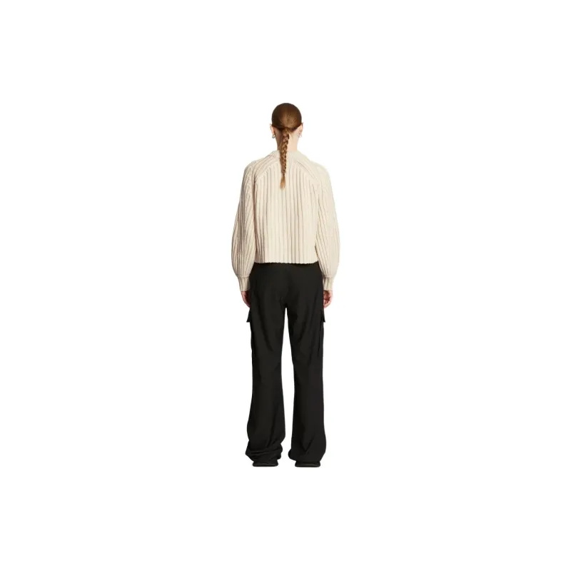 PROENZA SCHOULER Plaited Rib Crewneck Jumper-1