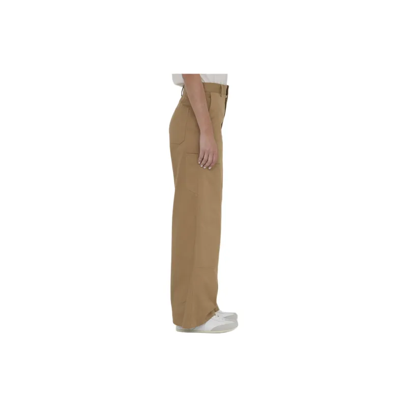 CELINE Button Detailed Wide Leg Pants-2