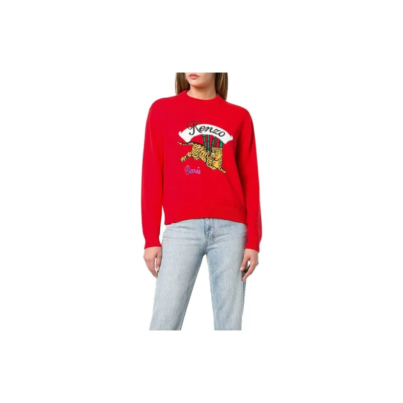 KENZO Sweaters Women's Red-1