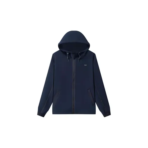 PELLIOT City Outdoor Collection Velvet Jackets Women's Navy Blue