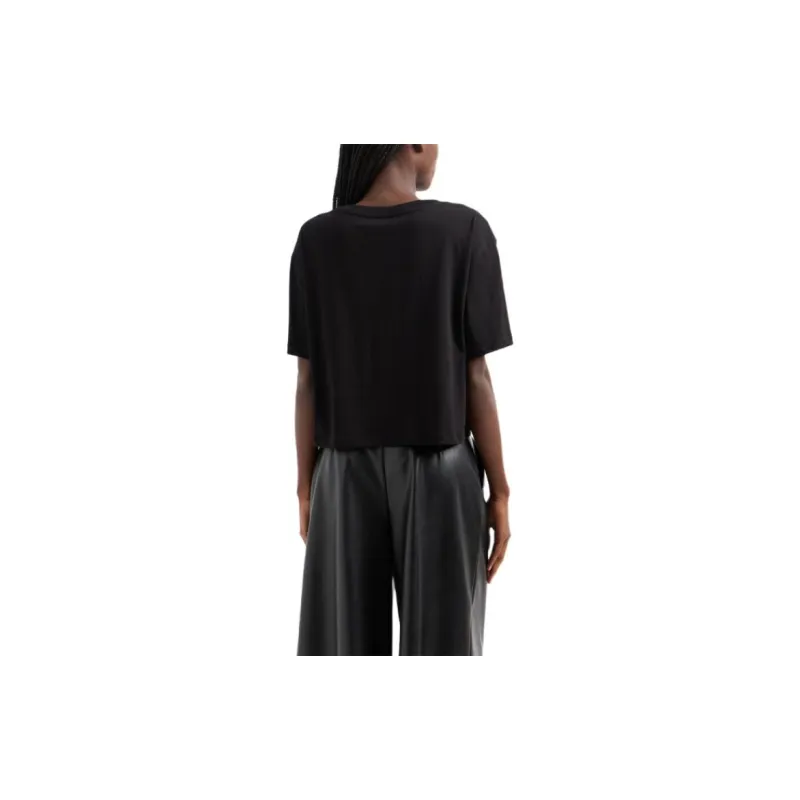ARMANI EXCHANGE SS24 T Shirt Women's Black-4