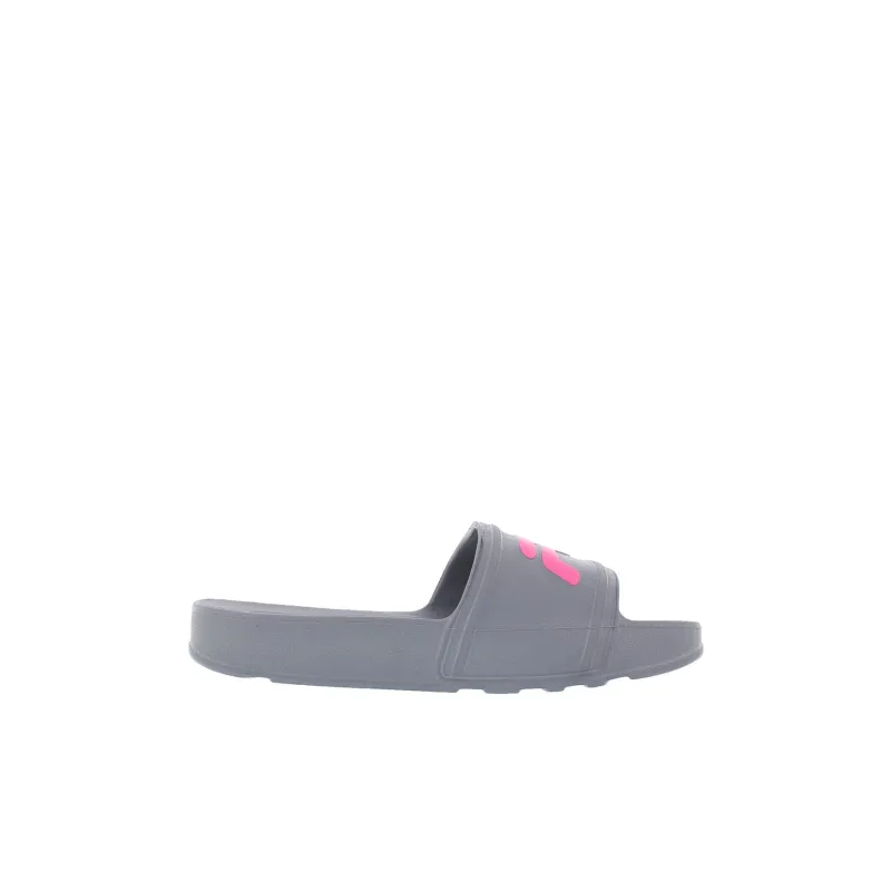 FILA KIDS Rubber Sole Durable Breathable Kids' Slippers Gray Kids'-1