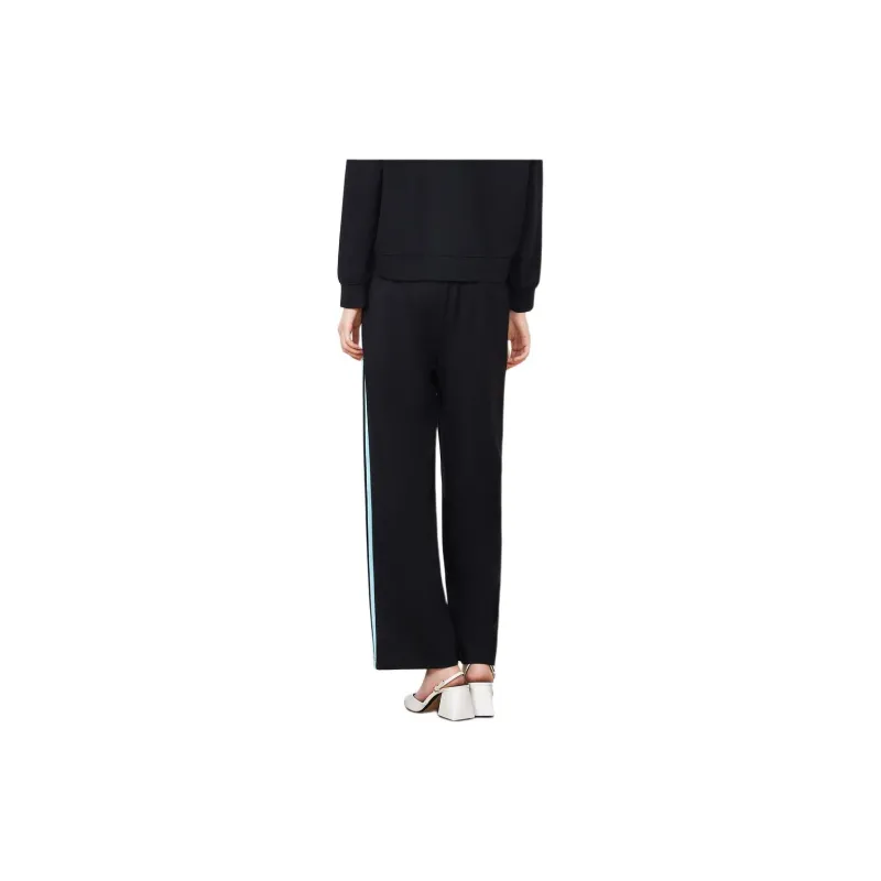 JZ. ANNAKRO Casual Pants Women's Floral Black-4