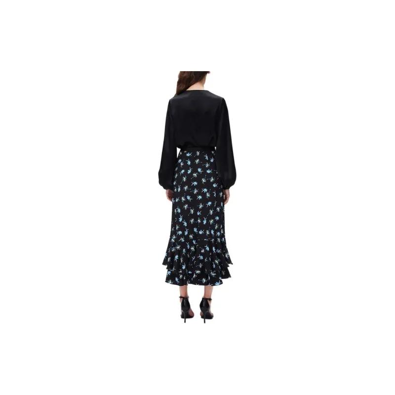 DVF Diane Von Furstenberg Shirt Women's Black-5