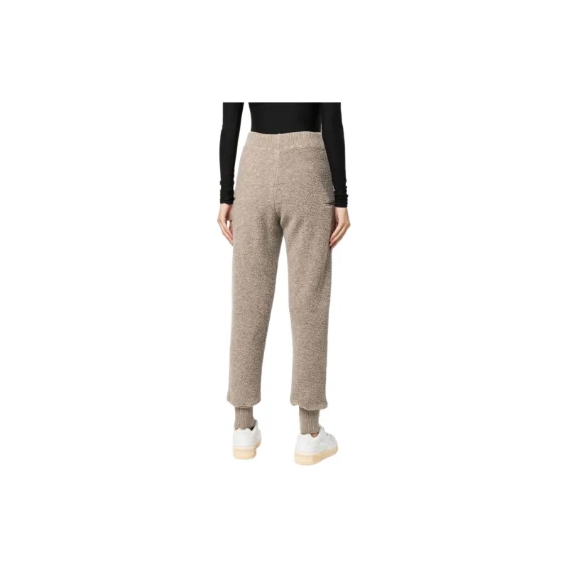 JIL SANDER Knitted Zip front Track Pants-2