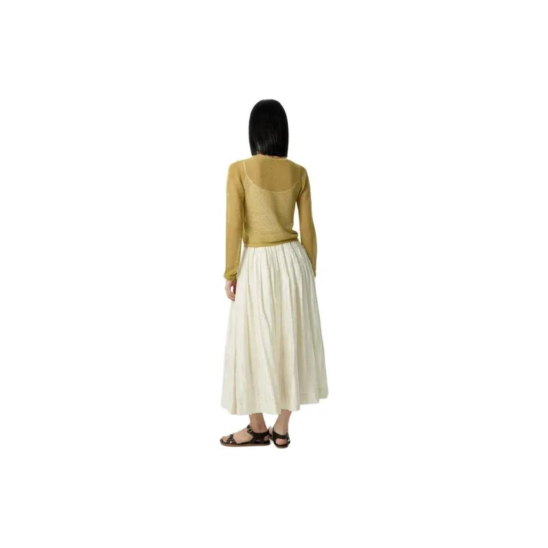 Omont SS24 Knitwear Women's Mustard Gold-0