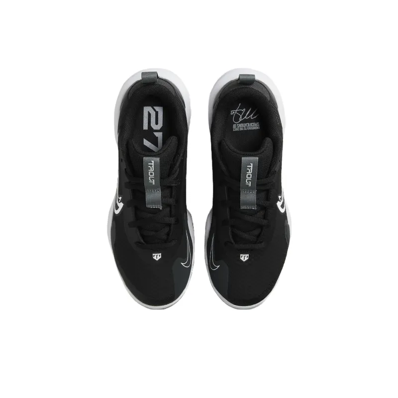 Nike Force Trout 9 Pro MCS GS 'Black White'-3