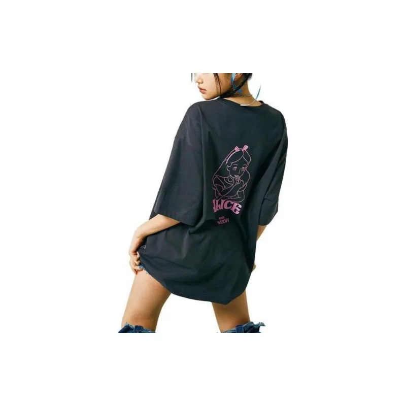 Disney X Nerdy X DISNEY Co-brand T-Shirts Women's-3