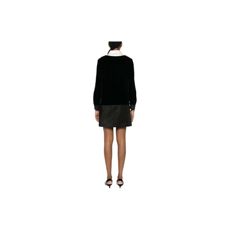 GUCCI Long-Sleeved Dresses Women's Black-2