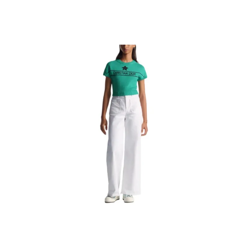 DIOR Jeans Women's White-2