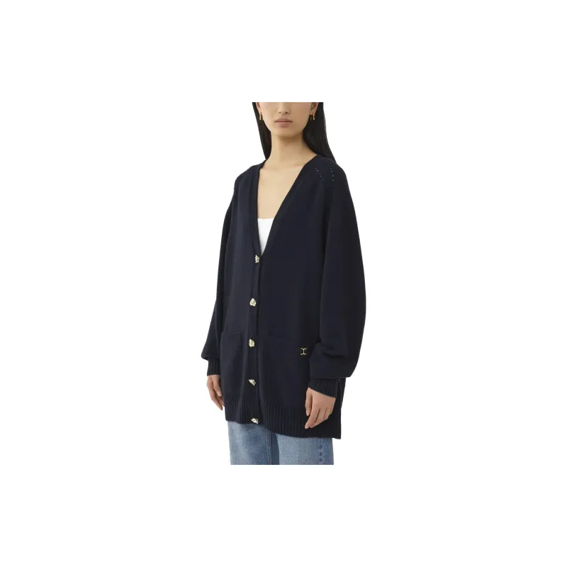 Chloé V Neck Knitted Cardigan-3