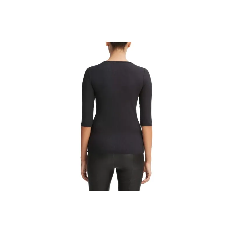 VINCE Fine ribbed Top-2