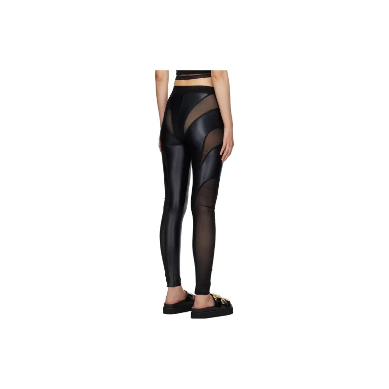 VERSACE JEANS COUTURE Leggings Women's Black-3