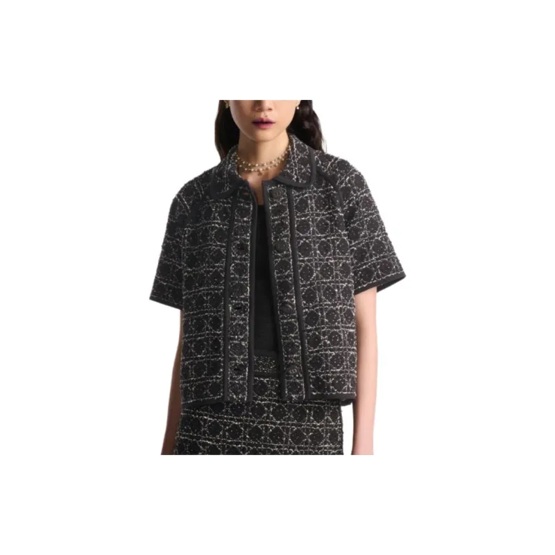 DIOR SS24 Jackets Coats Women's Black-2