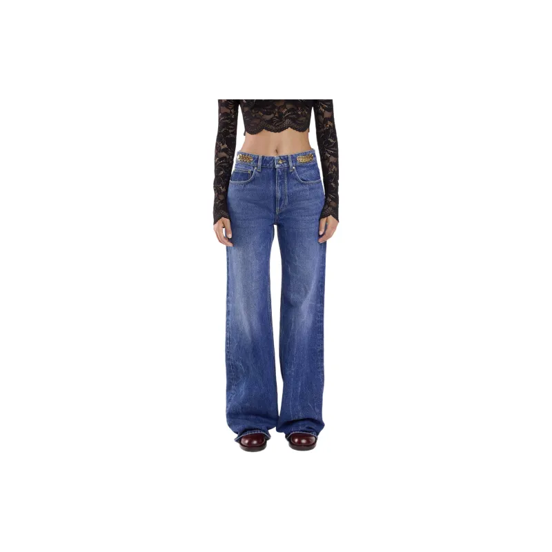 Paco Rabanne Baggy Wide Leg Jeans-2