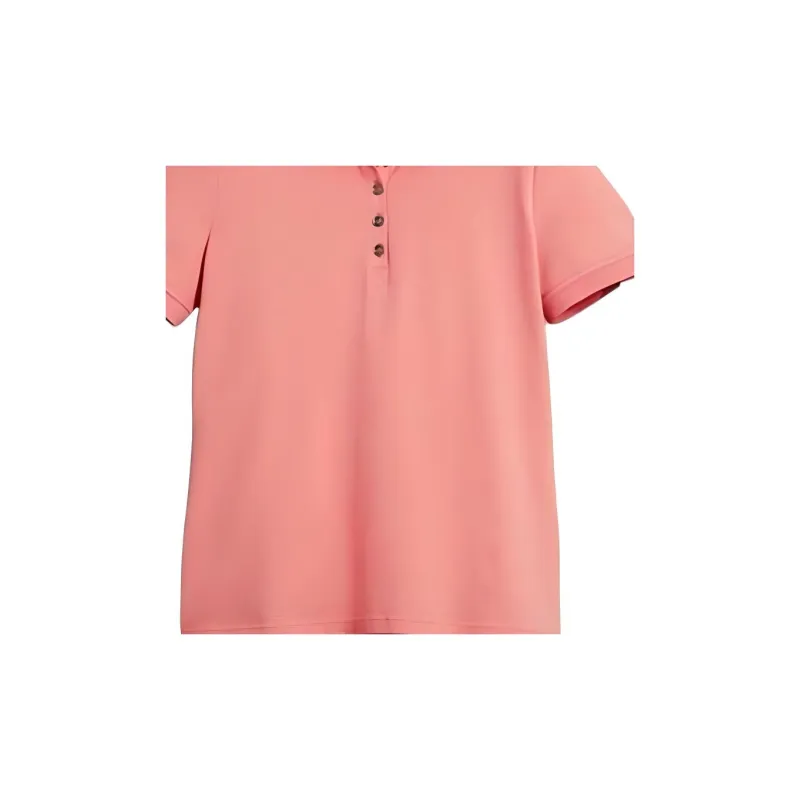 Burberry SS22 Polo Shirt Women's Pink-3